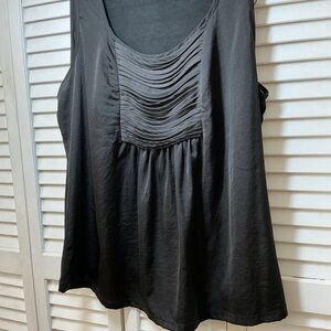 Cynthia Rowley Black Sleeveless Top size 2X